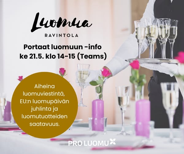 Luomuviestintää ja EU:n Luomupäivän juhlintaa -info 21.5.2025 klo 14-15